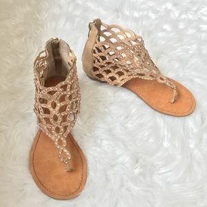 Zigi Soho Sandals with Rhinestone embellishments